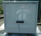 Flush Mounted Fill Point cabinet - Closed
